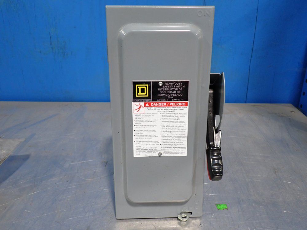 Square D 20 Kw Heavy Duty Safety Switch - H361