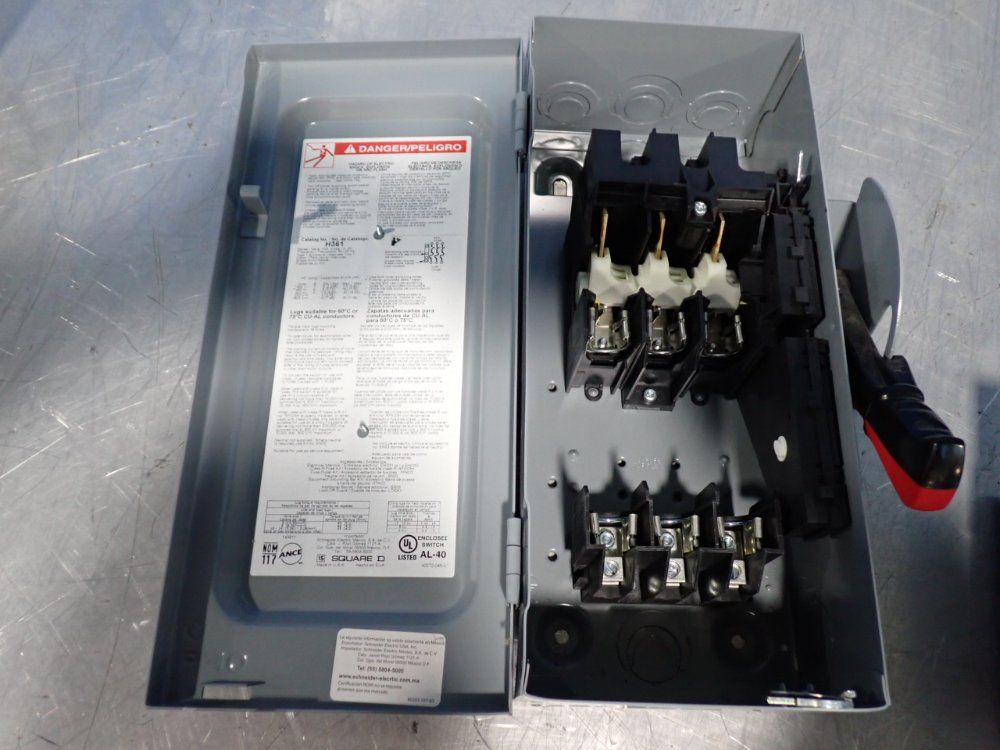 Square D 20 Kw Heavy Duty Safety Switch - H361