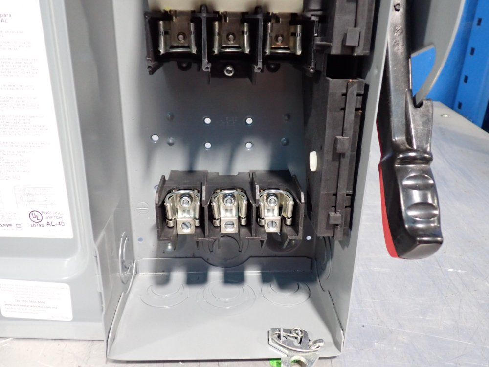 Square D 20 Kw Heavy Duty Safety Switch - H361