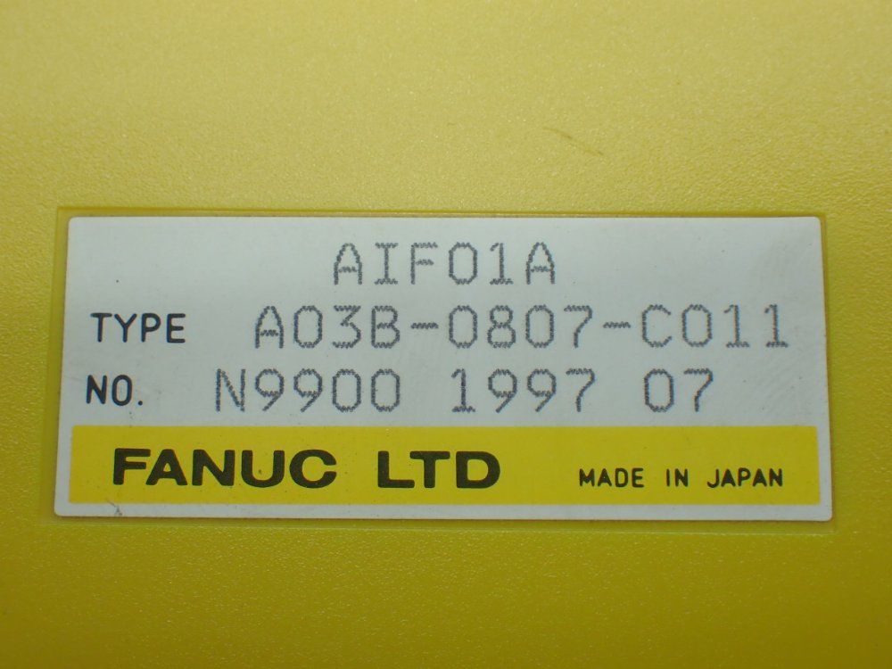 Fanuc 2 I/o Interface Modules - A03b-0807-c011