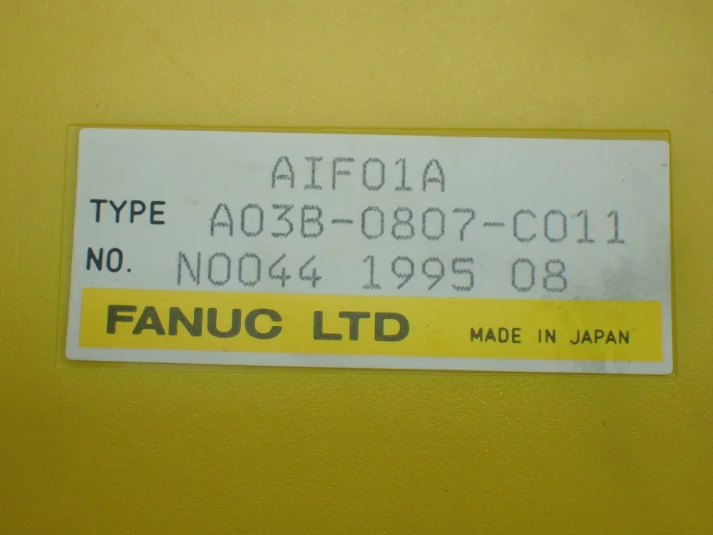 Fanuc 2 I/o Interface Modules - A03b-0807-c011