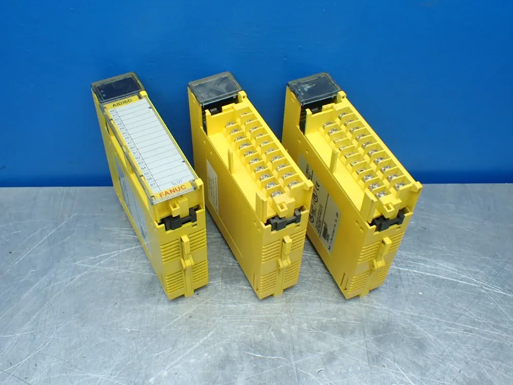 Fanuc 3 Digital Input Modules - A03b-0807-c104