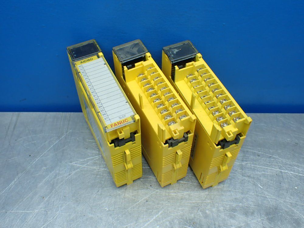 Fanuc 3 Digital Input Modules - A03b-0807-c104