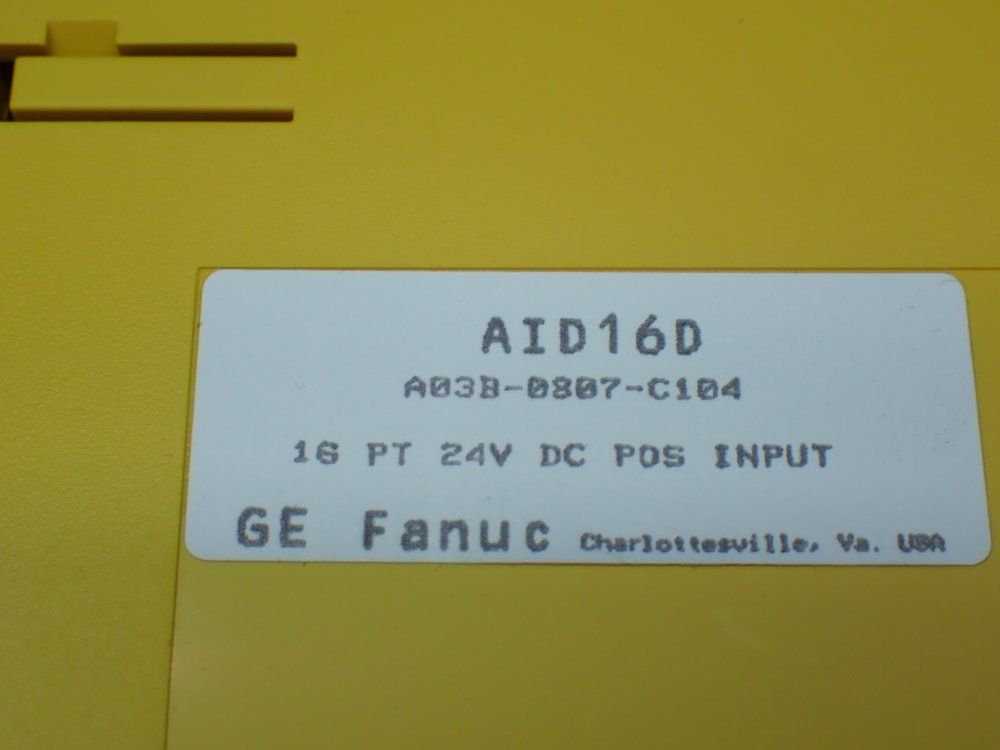 Fanuc 4 Digital Input Modules - A03b-0807-c104