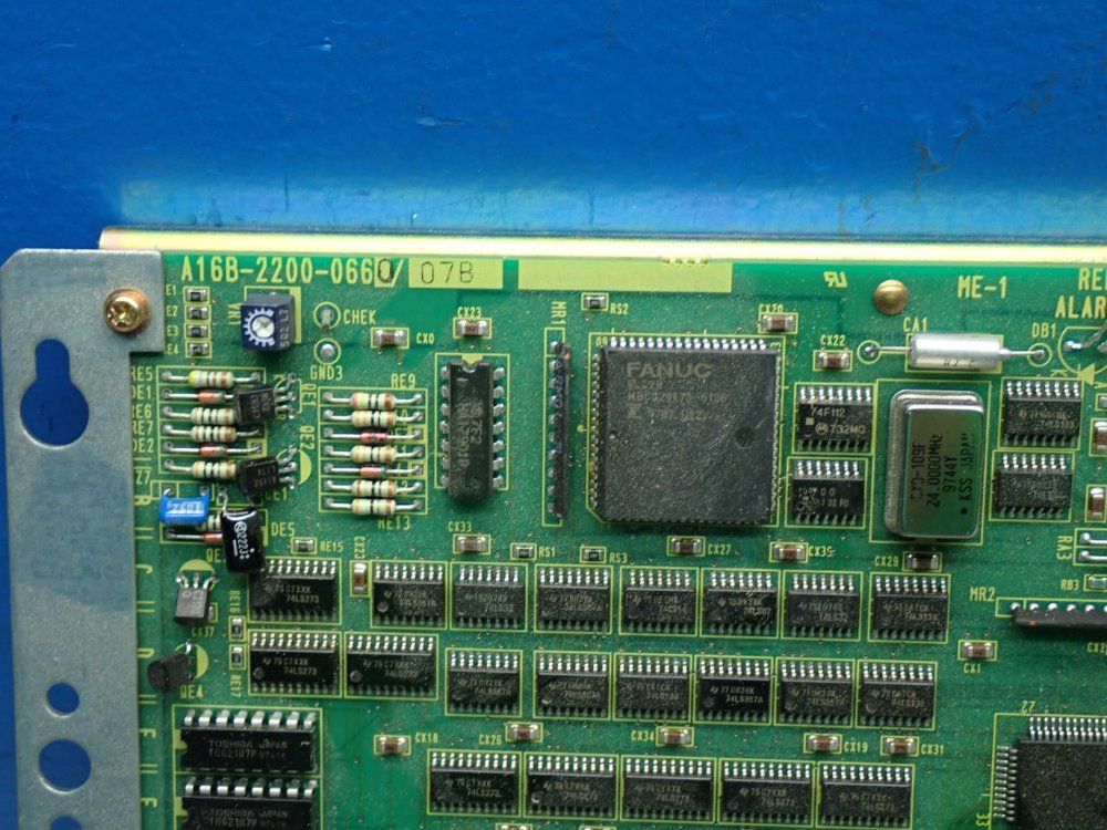 Fanuc Operator Interface Control Board - A16b-2200-0660/07b