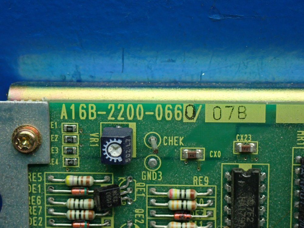 Fanuc Operator Interface Control Board - A16b-2200-0660/07b