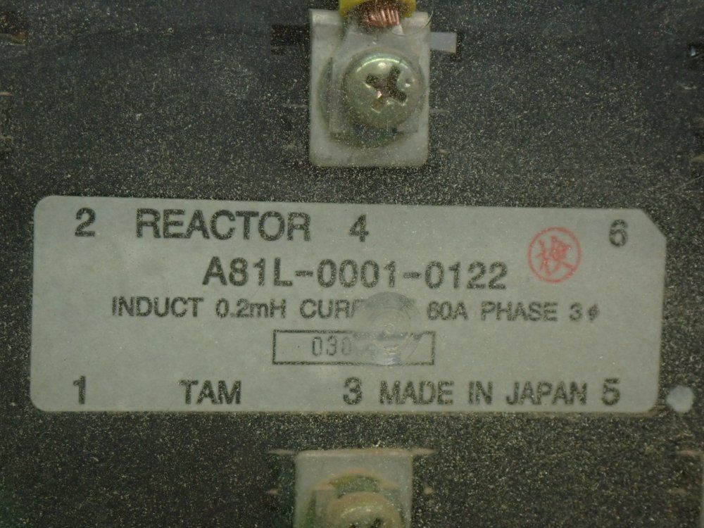 Fanuc Line Reactor Transformer - A81l-0001-0122