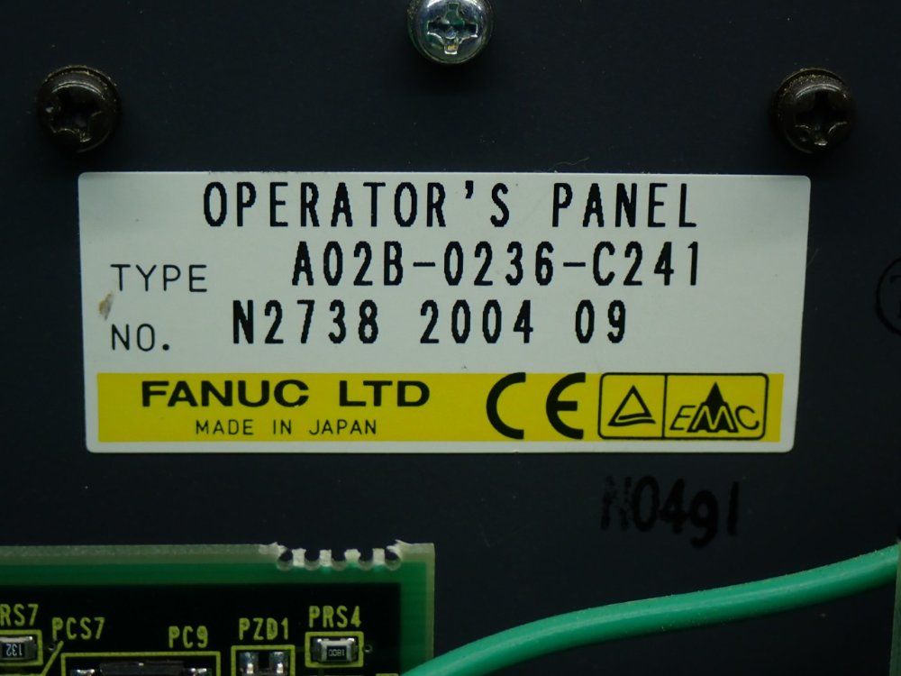 Fanuc Keypad Operator Panel - A02b-0236-c241