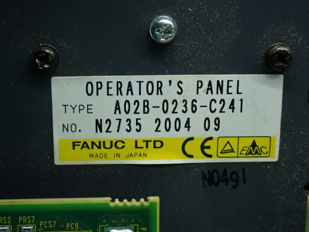 Fanuc Keypad Operator Panel - A02b-0236-c241
