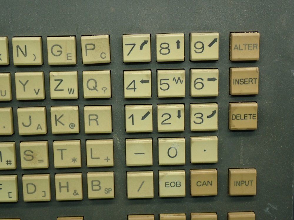 Fanuc Keyboard Mdi Unit - A02b-0236-c125/mbr