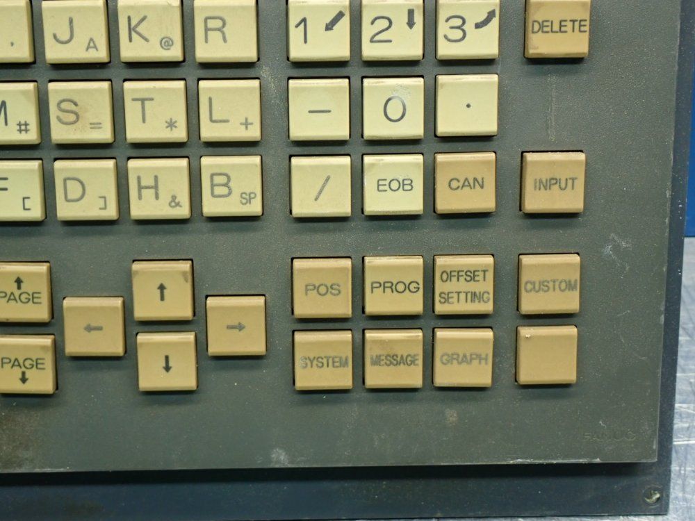 Fanuc Keyboard Mdi Unit - A02b-0236-c125/mbr