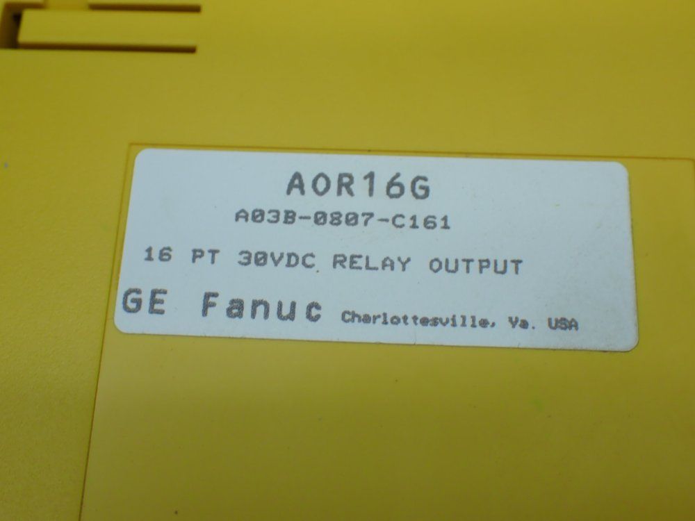 Fanuc 4 Output Modules - A03b-0807-c161