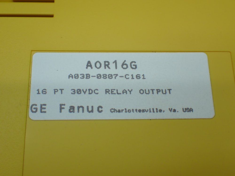 Fanuc 4 Output Modules - A03b-0807-c161