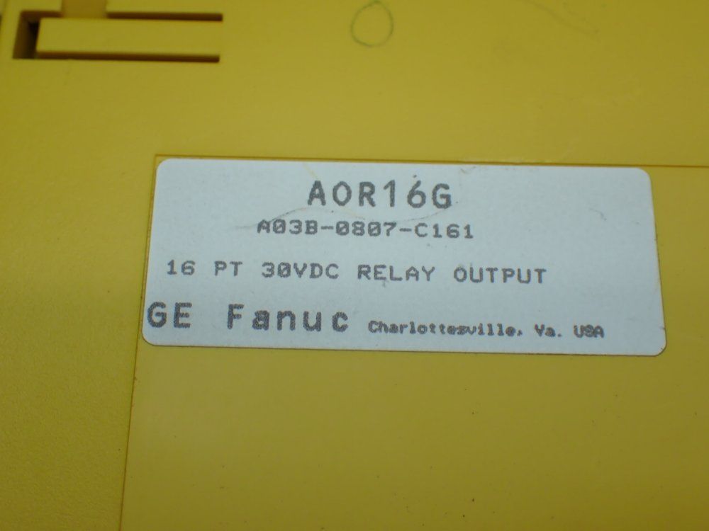 Fanuc 4 Output Modules - A03b-0807-c161