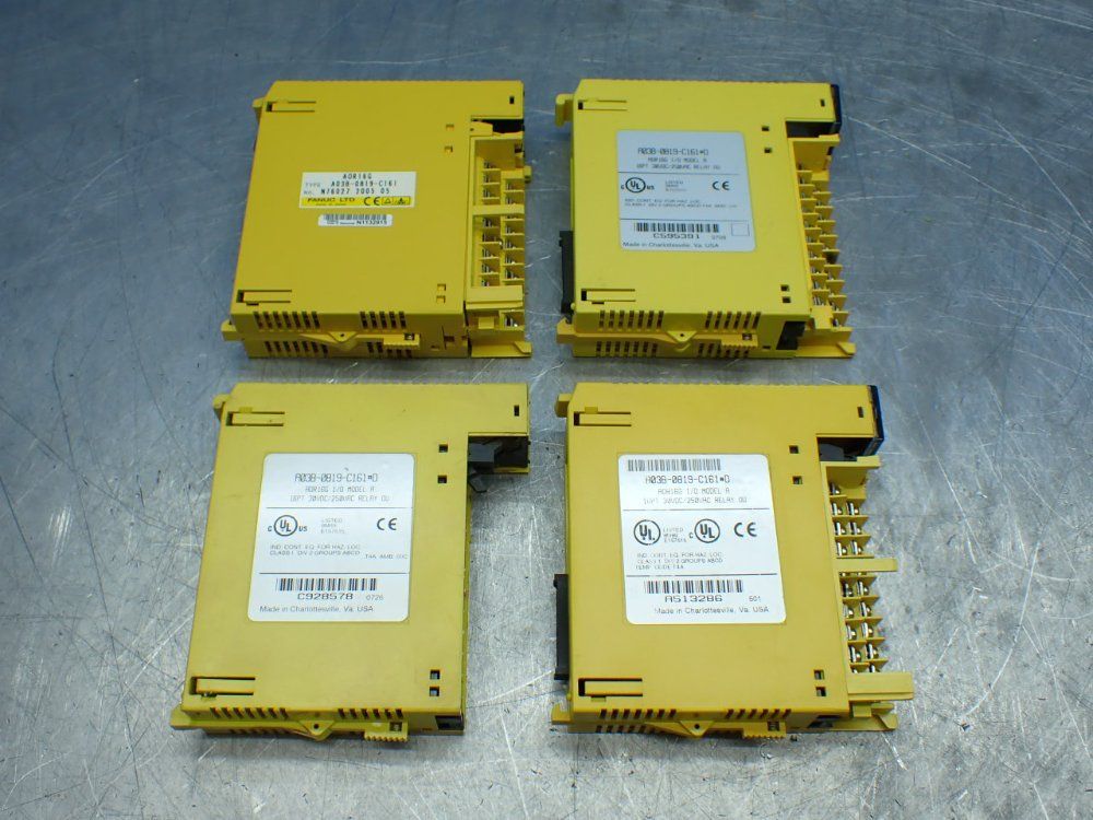 Fanuc 4 Relay Output Modules - A03b-0819-c161