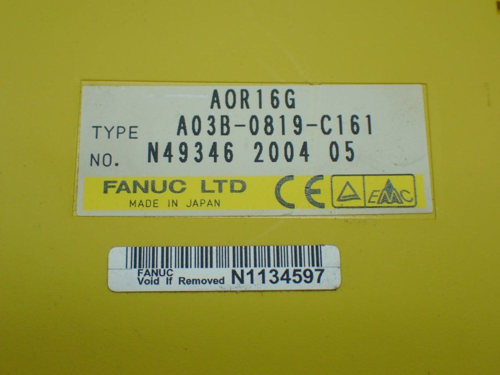 Fanuc 4 Relay Output Modules - A03b-0819-c161