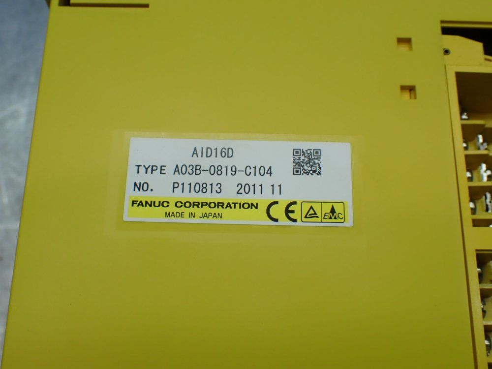Fanuc 5 Digital Input Modules - A03b-0819-c104