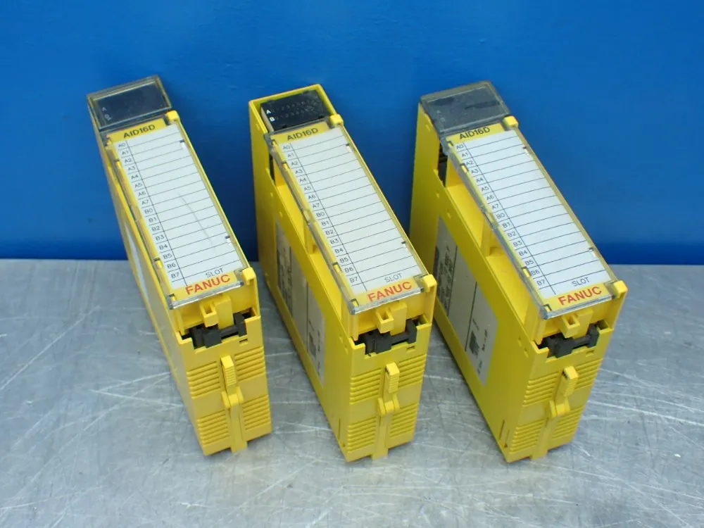 Fanuc 3 Digital Input Modules - A03b-0807-c104