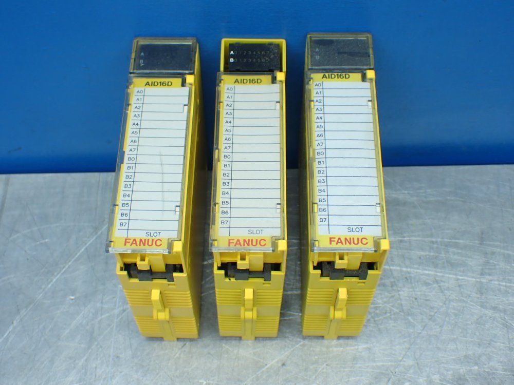 Fanuc 3 Digital Input Modules - A03b-0807-c104