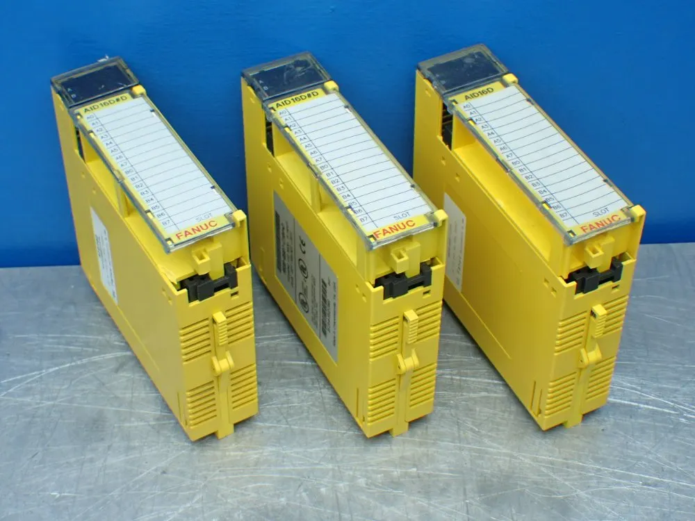 Fanuc 3 Digital Input Modules - A03b-0807-c104
