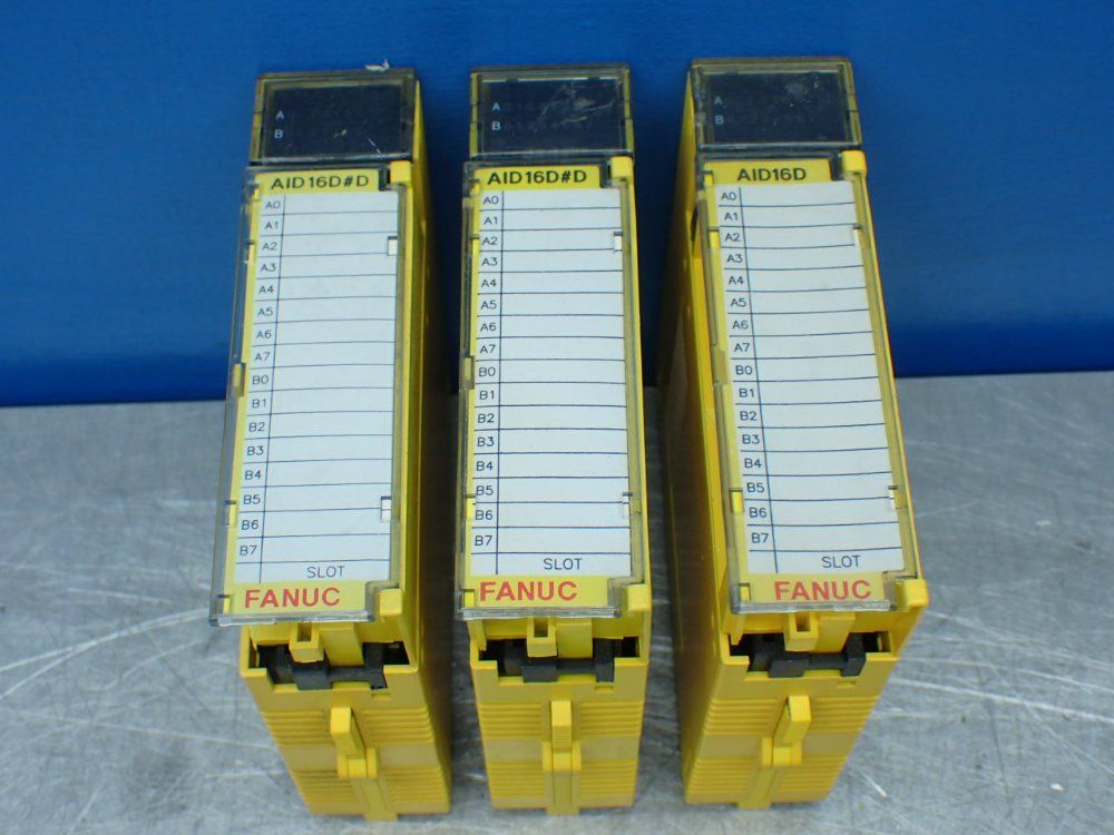 Fanuc 3 Digital Input Modules - A03b-0807-c104