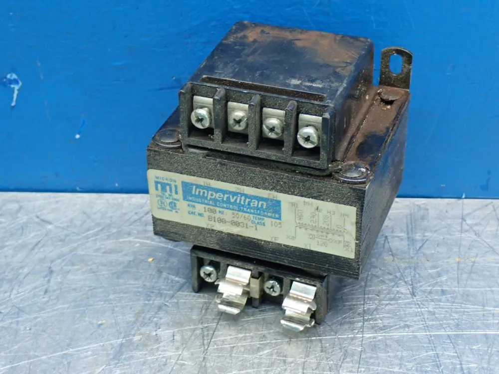 Micron Impervitran Industrial Control Transformer - B100-0031-1