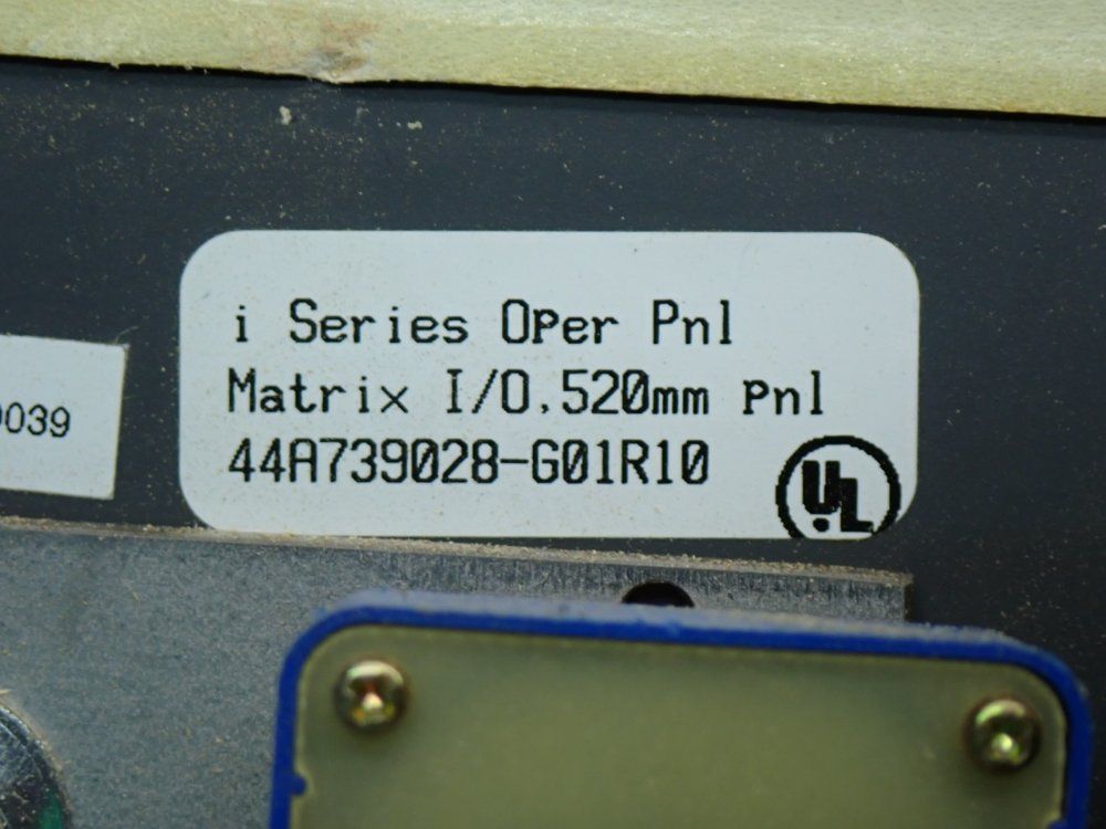 Ge Fanuc Operator Interface Panel - 44a739028-g01r10