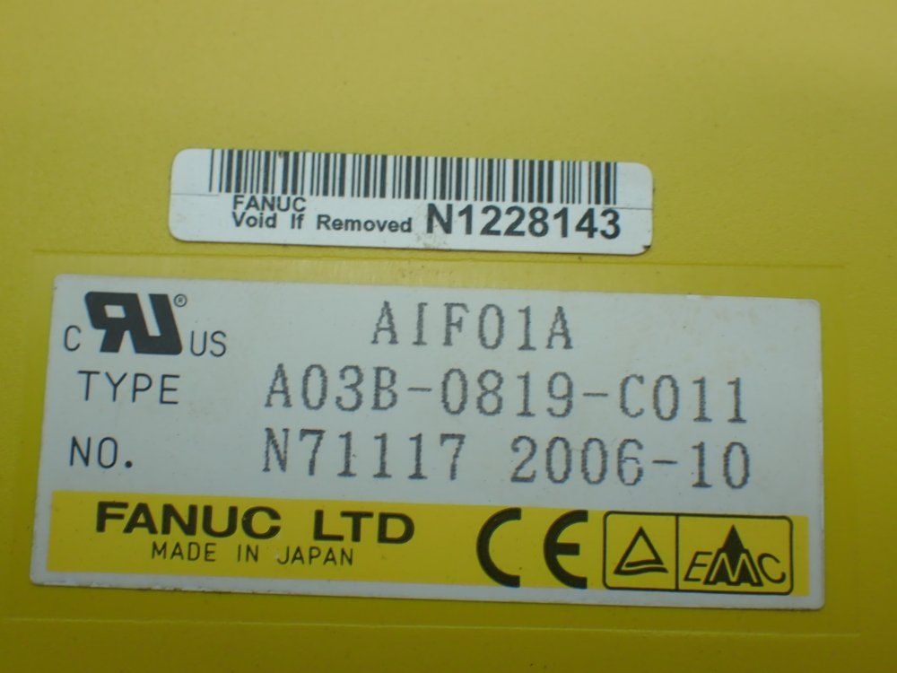 Fanuc 2 I/o Interface Modules - A03b-0819-c011