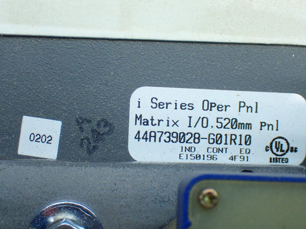 Fanuc Operator Panel / Keypad Interface - 44a739028-g01r10