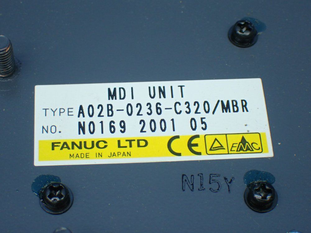 Fanuc Mdi Unit / Keypad - A02b-0236-c320/mbr