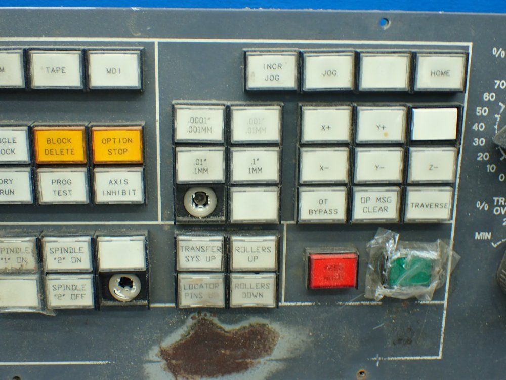 Fanuc Operator Interface Panel - 44c741056-g01r07