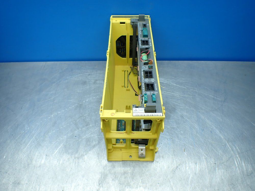 Fanuc Chassis W/ A16b-1212-0901 Power Supply Board - A02b-0216-b501