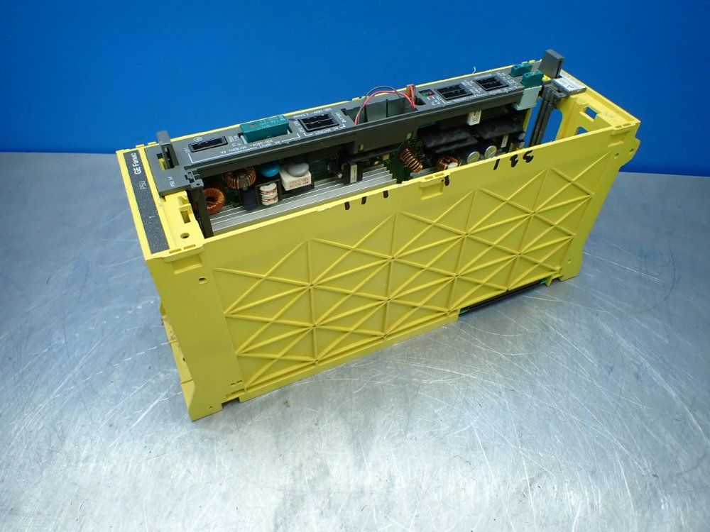Fanuc Chassis W/ A16b-1212-0901 Power Supply Board - A02b-0216-b501