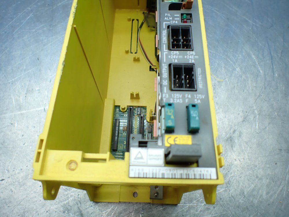 Fanuc Chassis W/ A16b-1212-0901 Power Supply Board - A02b-0216-b501