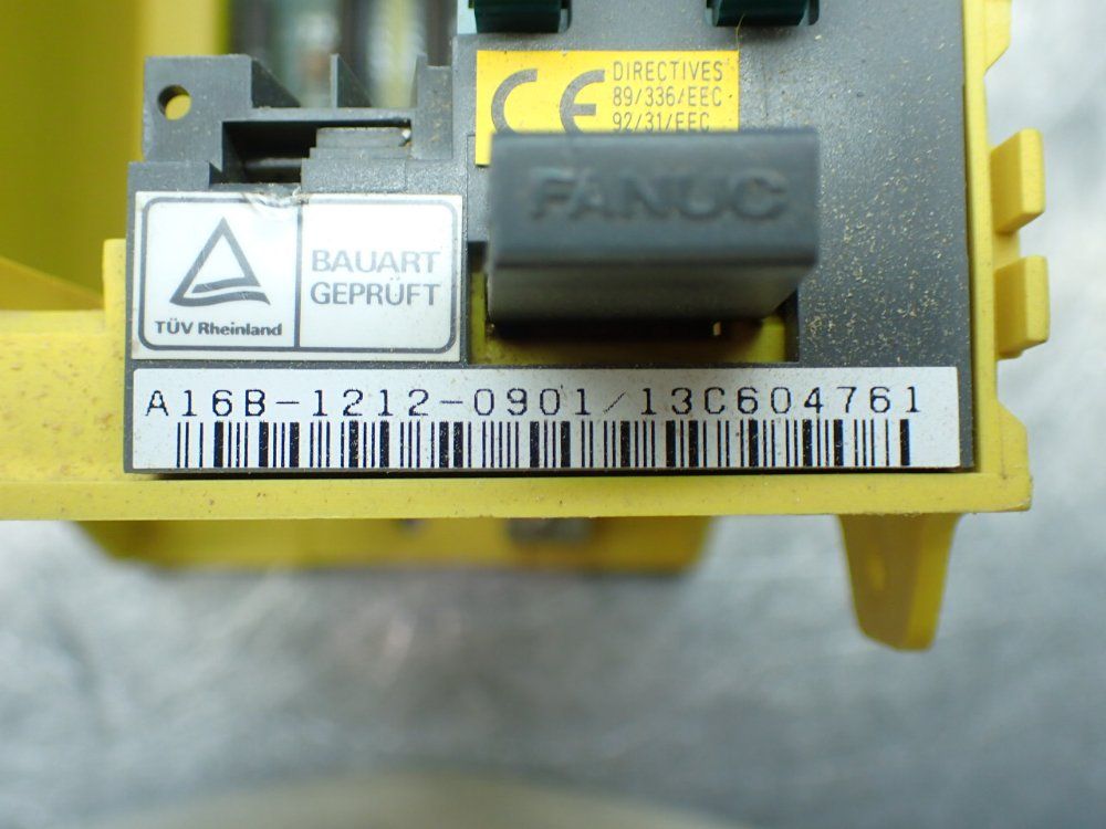 Fanuc Chassis W/ A16b-1212-0901 Power Supply Board - A02b-0216-b501