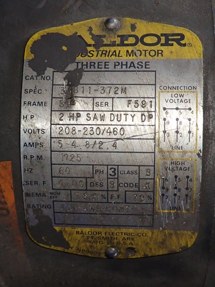 Wellsaw 10" X 16" Horizontal Bandsaw - 1016