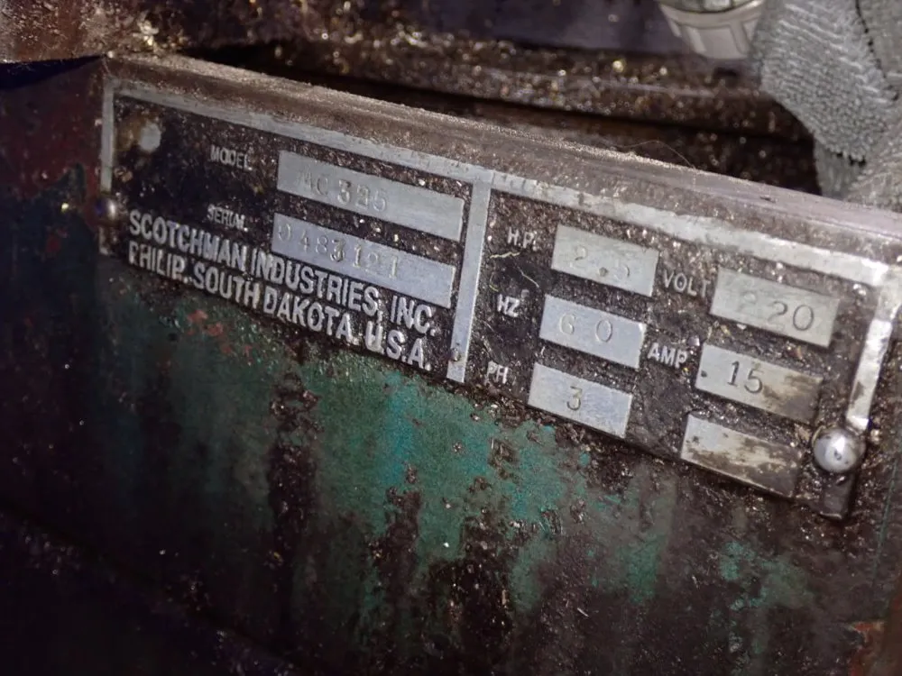 Scotchman Industries Inc 12" Blade Cold Saw - Mc325