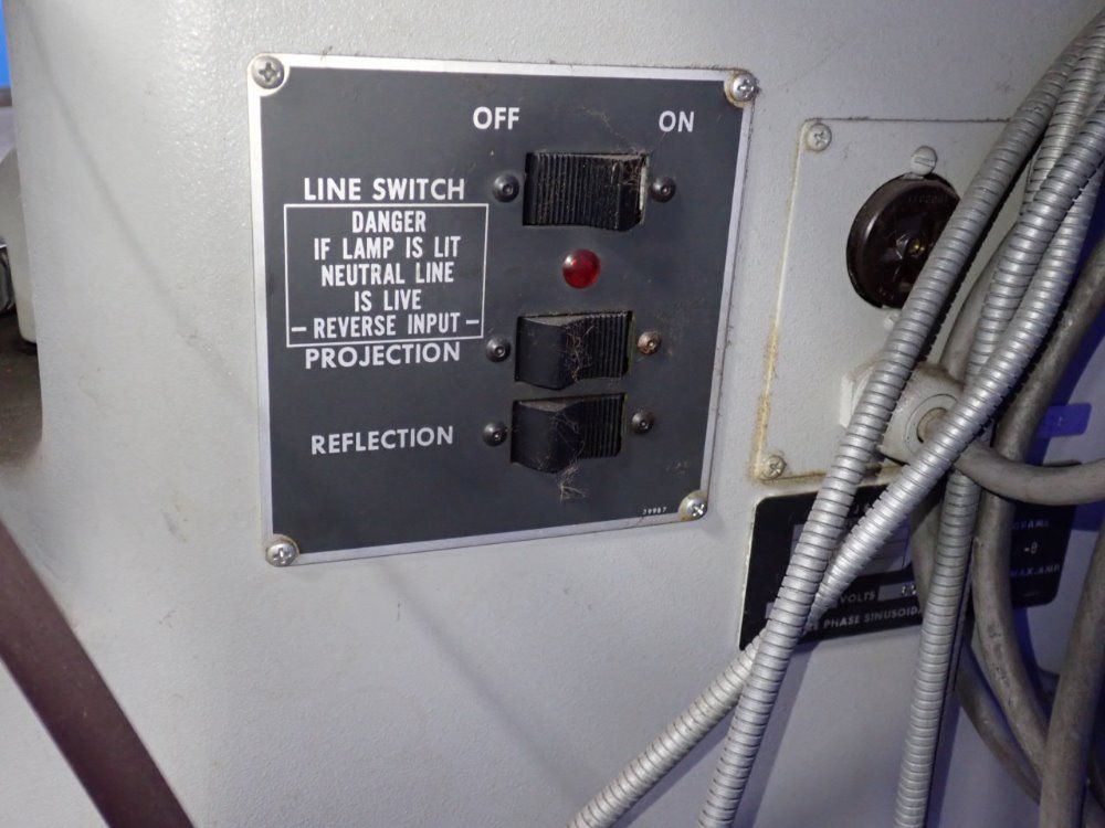 J & L 14" Optical Comparator - Pc14-b