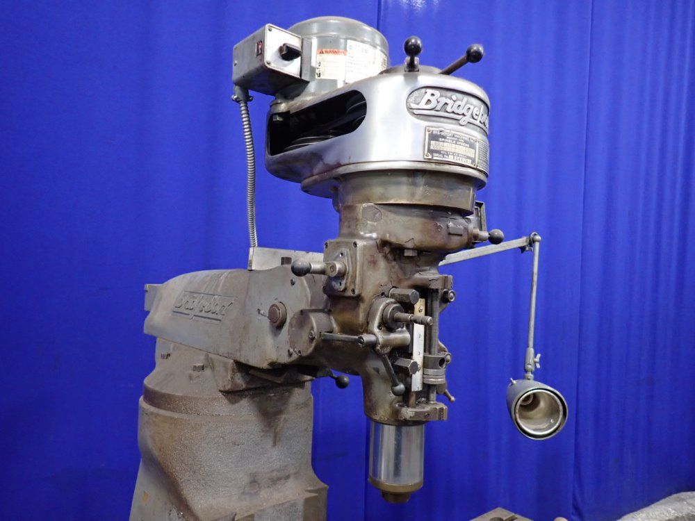 Bridgeport 9" X 42" Vertical Mill With Digital Readout
