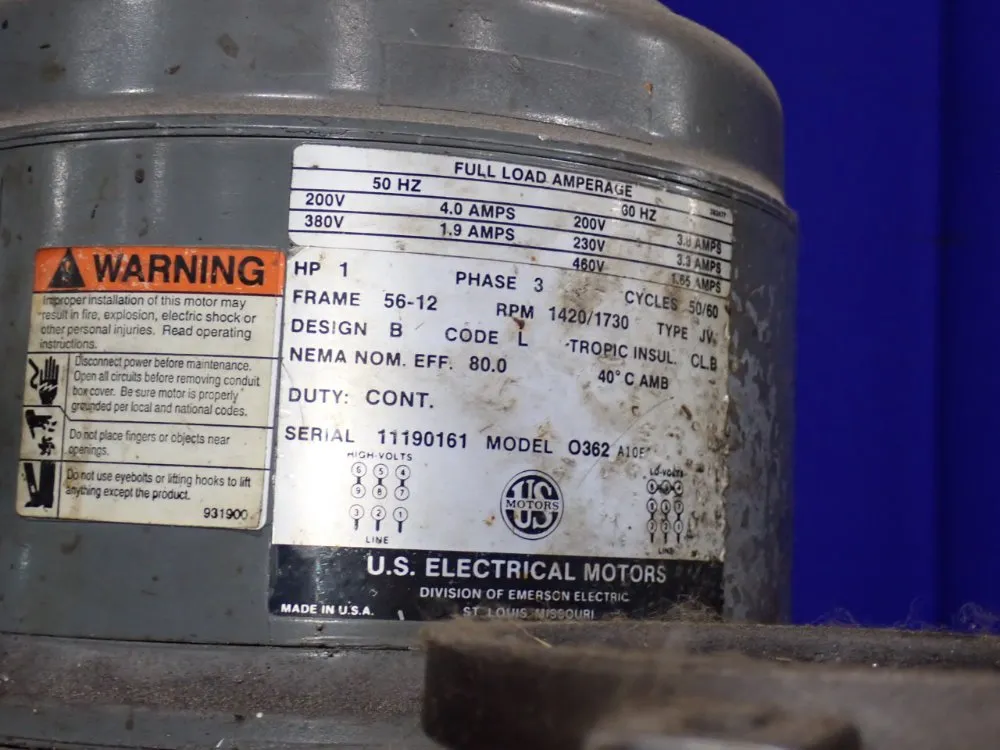 Bridgeport 9" X 42" Vertical Mill With Digital Readout