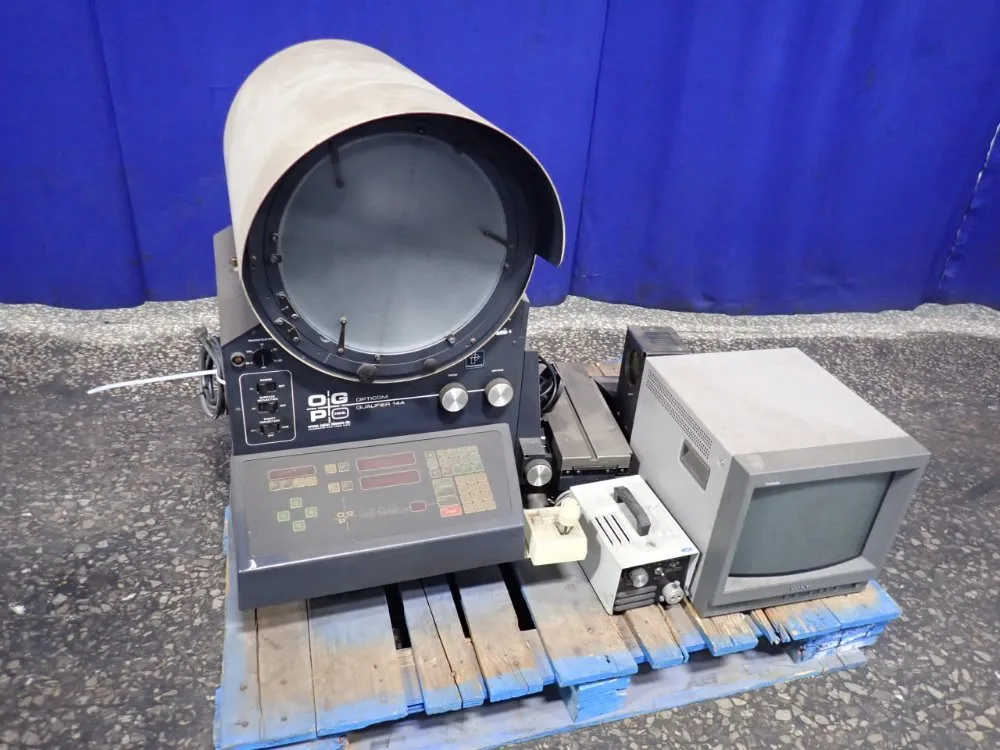 Optical Gaging Products Inc 14" Optical Comparator - Oq 14a