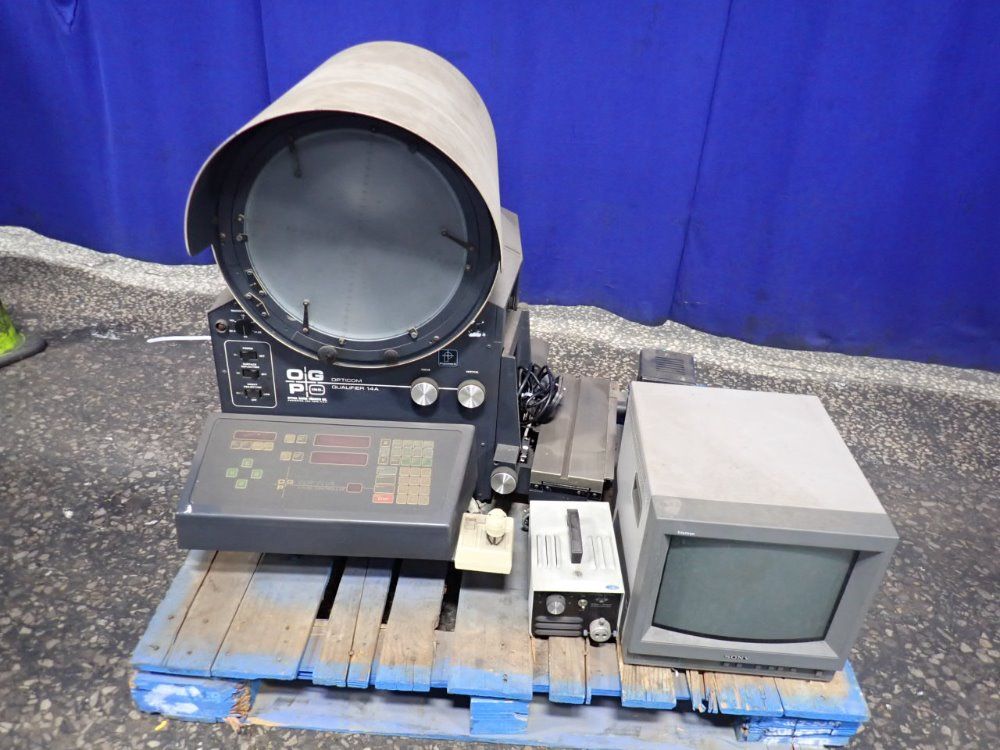 Optical Gaging Products Inc 14" Optical Comparator - Oq 14a
