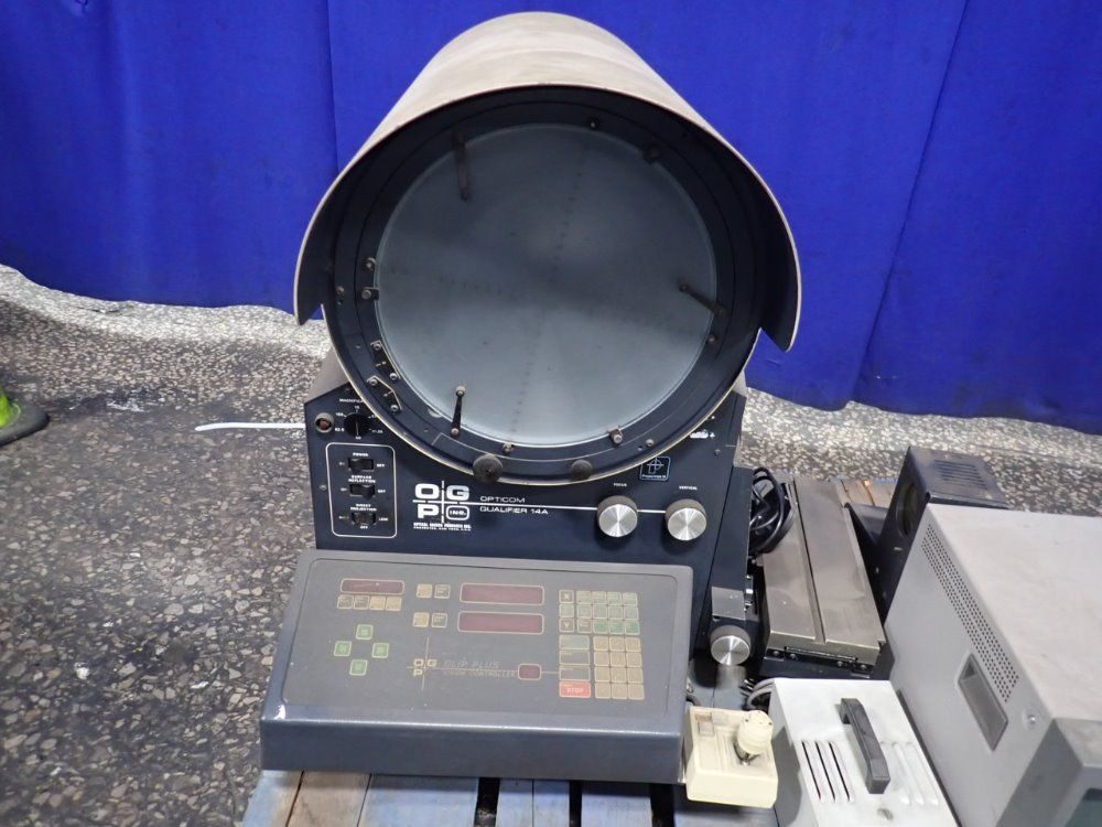 Optical Gaging Products Inc 14" Optical Comparator - Oq 14a