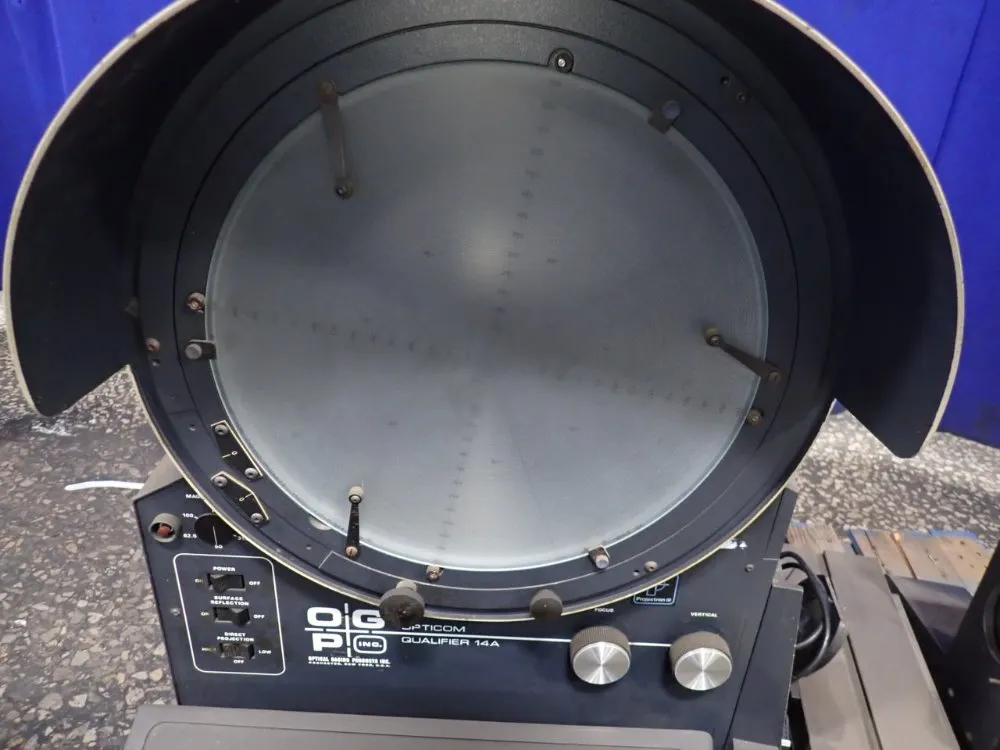 Optical Gaging Products Inc 14" Optical Comparator - Oq 14a