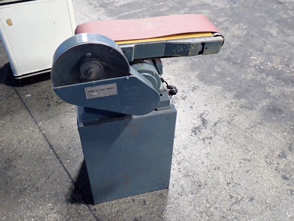 8.5" X 22" Disc And Belt Sander - Isg-00025a