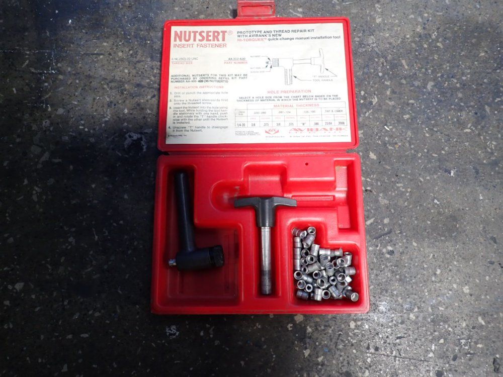 Avi Bank Mfg. Inc. Insert Fastener - Aa-312-420