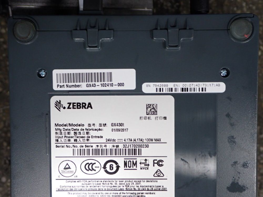 Zebra Barcode Printer - Gx430t