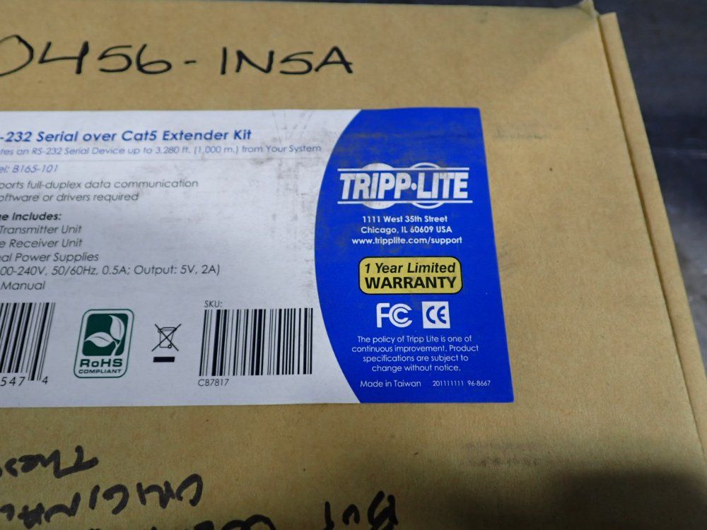 Tripp Lite Rs-232 Serial Over Extender Kit - B165-101