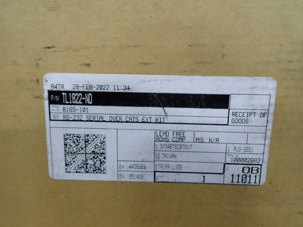 Tripp Lite Rs-232 Serial Over Extender Kit - B165-101