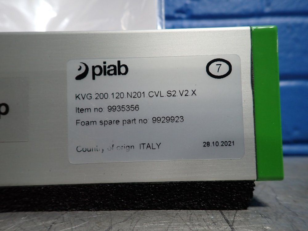 Piab Vacuum Gripper - Kvg.200.120.n201.cvl.s2.v2.x